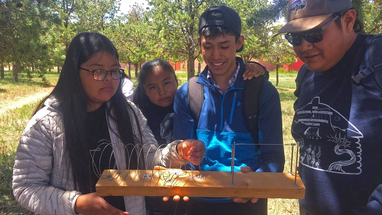 Native American youth