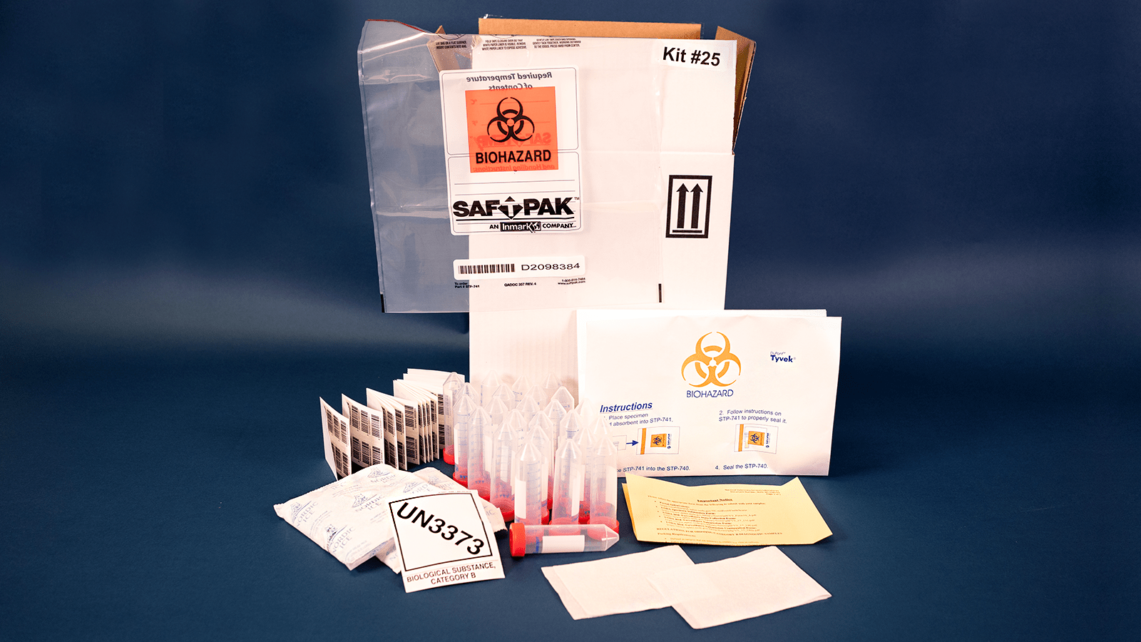 BSE Kit #25 - 25 Red-Top Tubes
