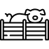 animal pen icon